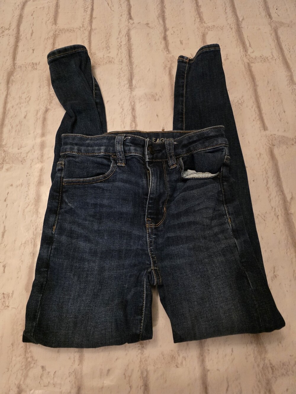 Womens American Eagle Skinny Jeans Size 000 SHORT